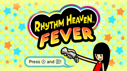 Rhythm Heaven Fever Title Screen